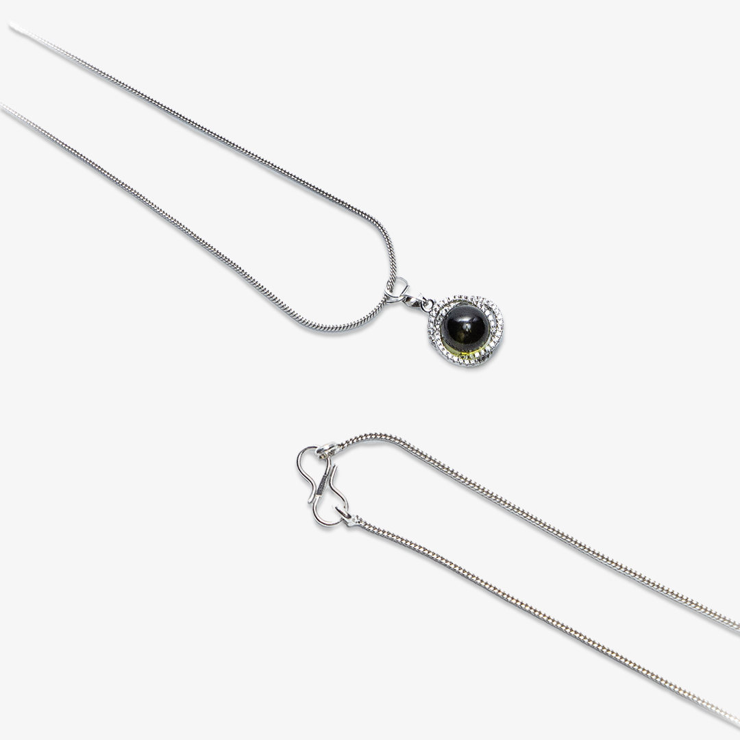 black-cabochon-halo-pendant-necklace-5