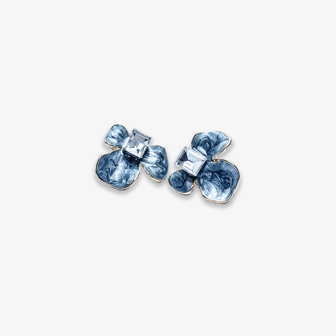 serene-petal-stud-earrings-navy-blue-3