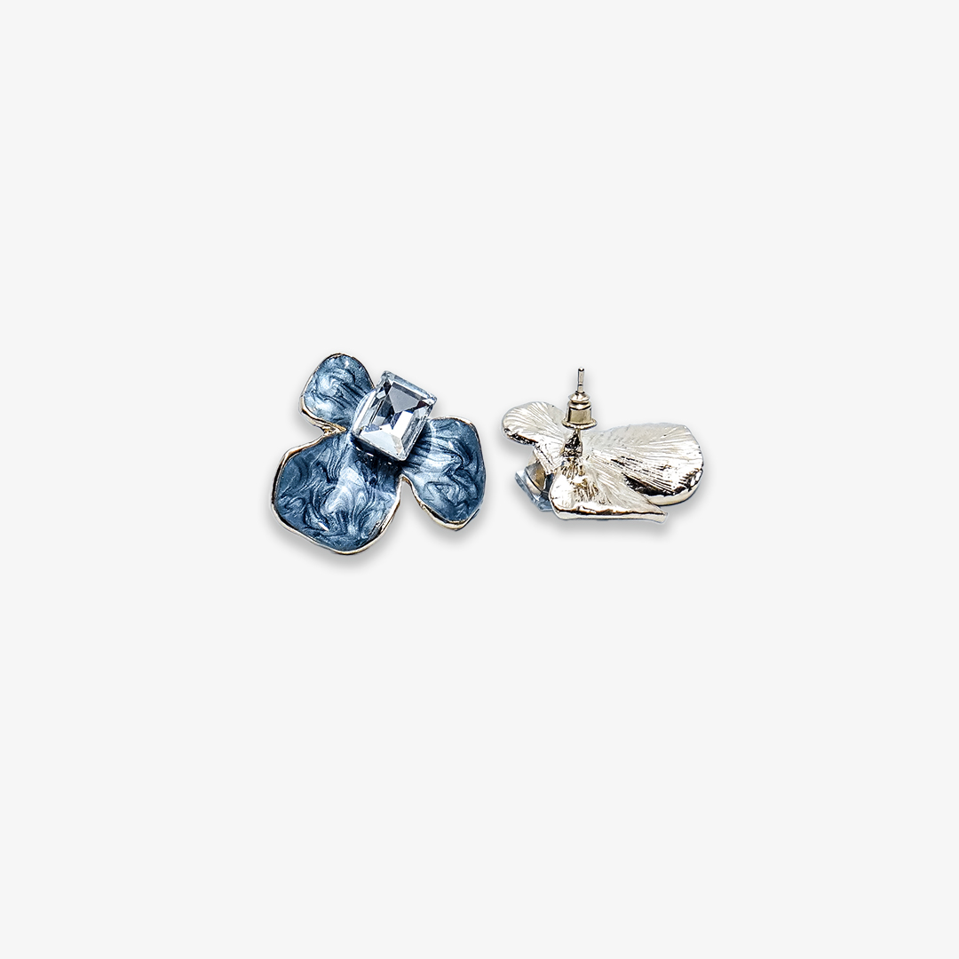 serene-petal-stud-earrings-navy-blue-4
