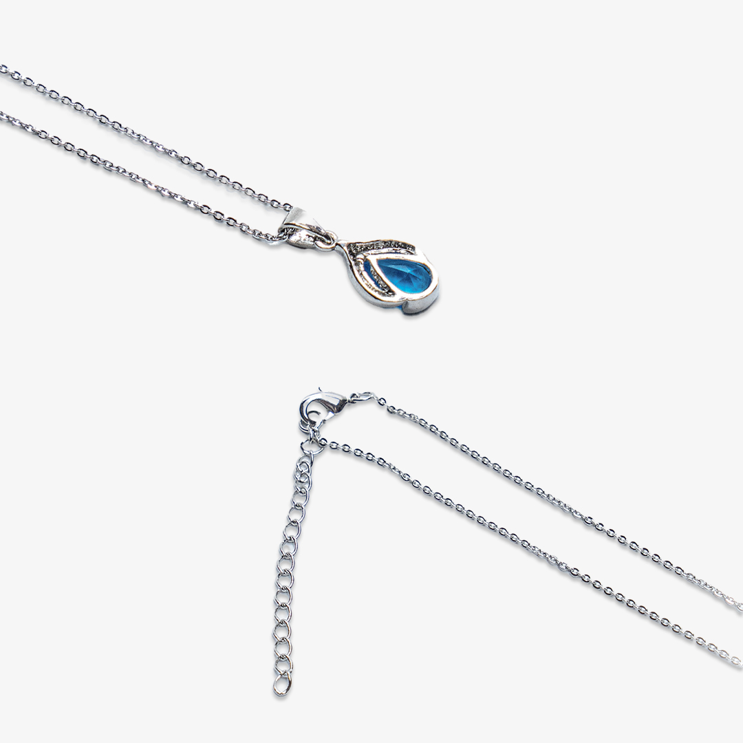 teardrop-blue-stone-pendant-necklace